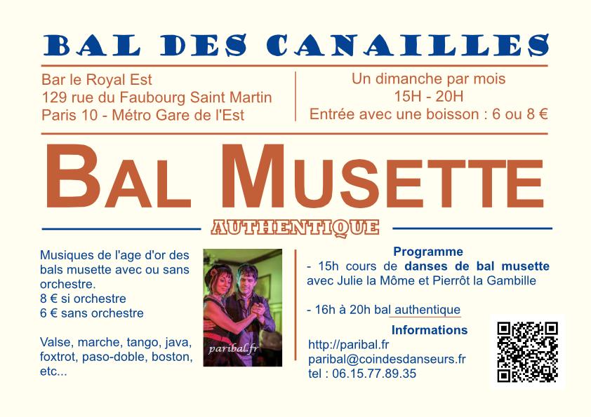 Bal des Canailles - gare de l'Est