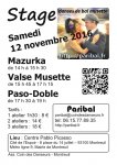 Stage novembre 2016