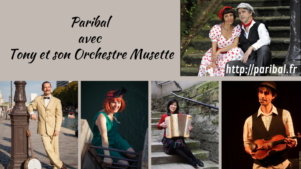 Paribal avec Tony et son Orchestre Musette