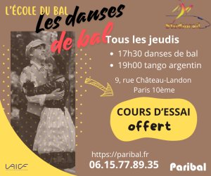 affiche Ecole du Bal