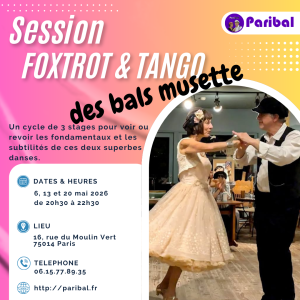 Affiche foxtrot tango