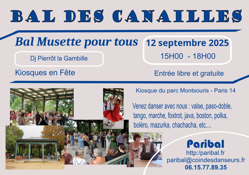 affichette bal